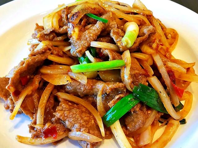 Beef with Scallion